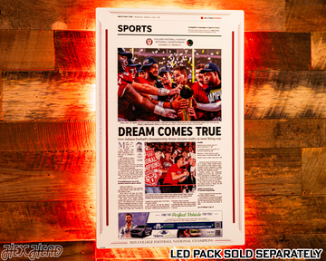 Indianapolis Star Hoosiers 2025 National Championship Sports Front Page - JAN 21, 2026