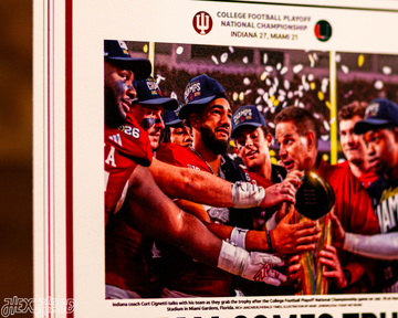 Indianapolis Star Hoosiers 2025 National Championship Sports Front Page - JAN 21, 2026