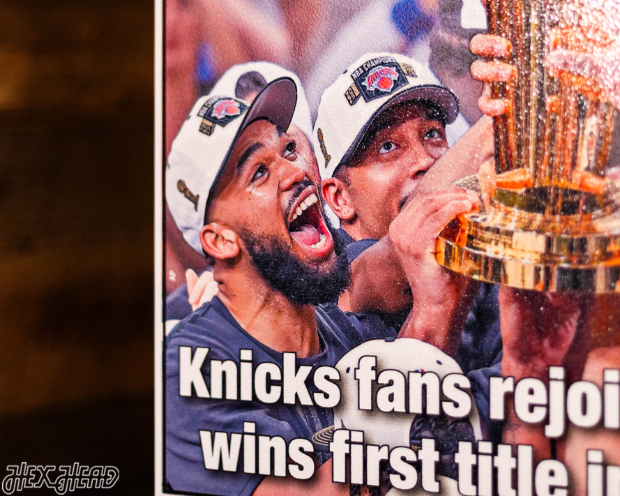 New York Post Knicks 2026 NBA Finals CHAMPIONS! Front Page - JUNE 14, 2026