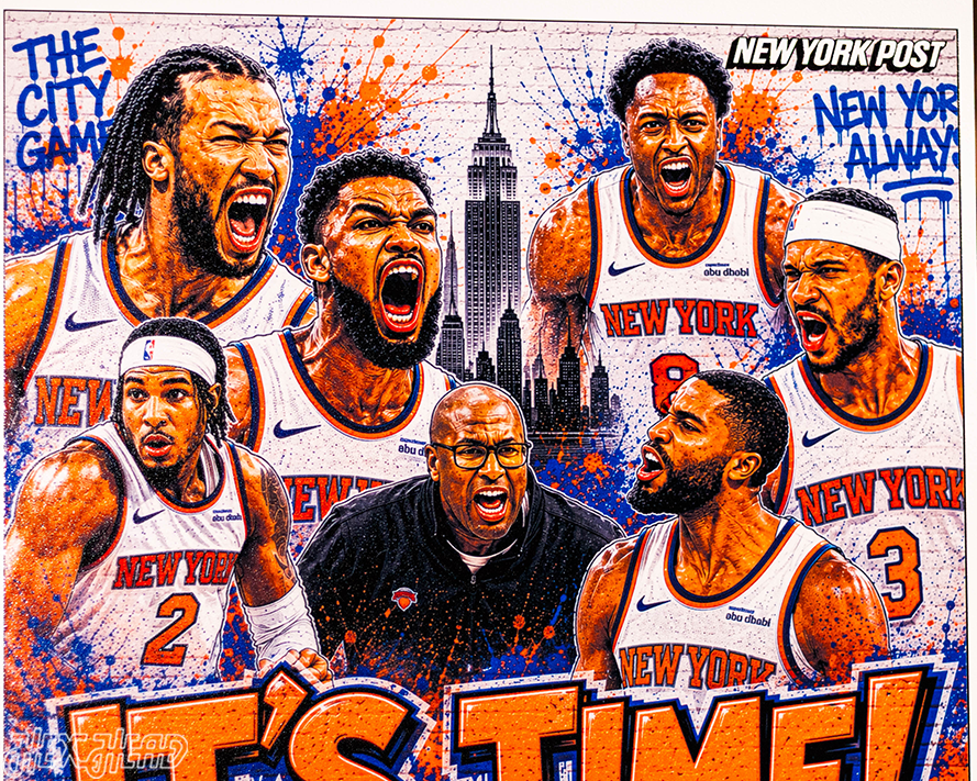 New York Post Knicks 2026 Eastern Conference Front Page