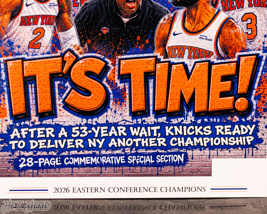 New York Post Knicks 2026 Eastern Conference Front Page