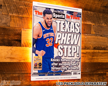 New York Post Knicks 2026 NBA Finals GAME 2 Front Page - JUNE 6, 2026