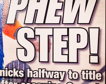 New York Post Knicks 2026 NBA Finals GAME 2 Front Page - JUNE 6, 2026