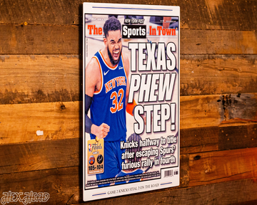 New York Post Knicks 2026 NBA Finals GAME 2 Front Page - JUNE 6, 2026
