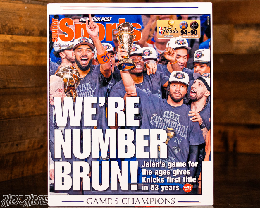 New York Post Knicks 2026 NBA Finals GAME 5 Front Page - JUNE 14, 2026