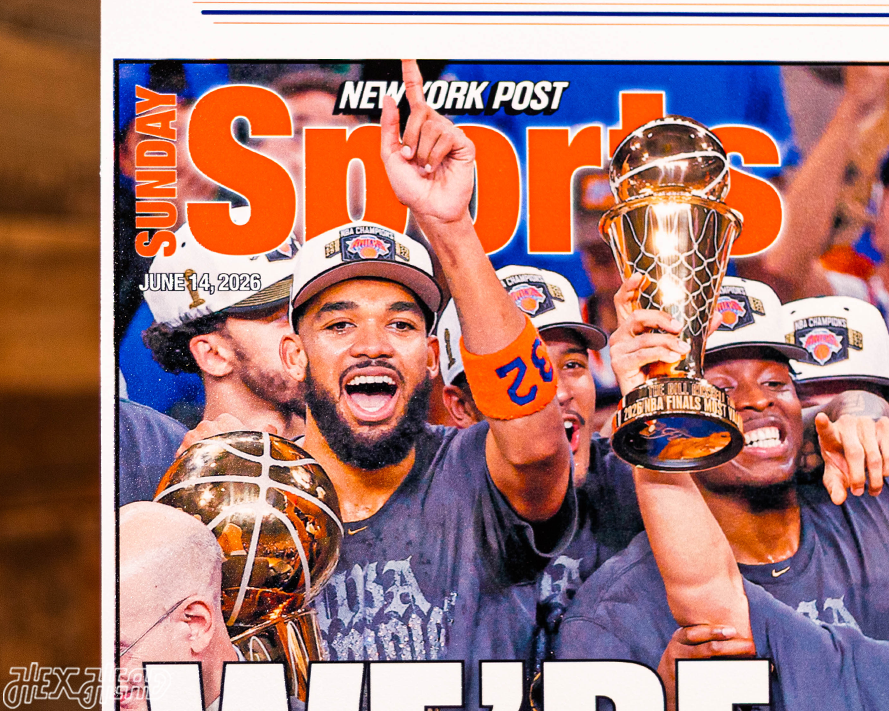 New York Post Knicks 2026 NBA Finals GAME 5 Front Page - JUNE 14, 2026