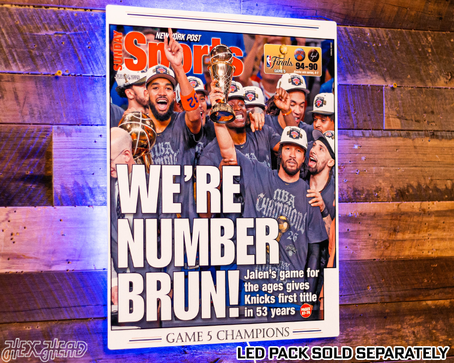 New York Post Knicks 2026 NBA Finals GAME 5 Front Page - JUNE 14, 2026