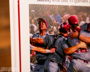 Oklahoma Sooners 2026 Baseball World Series Champions Front Page - JUNE 22, 2026 Metal Wall Art