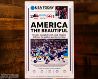 USA Today 2026 Olympic Men's Hockey Champions Front Page -- FEB 22, 2026