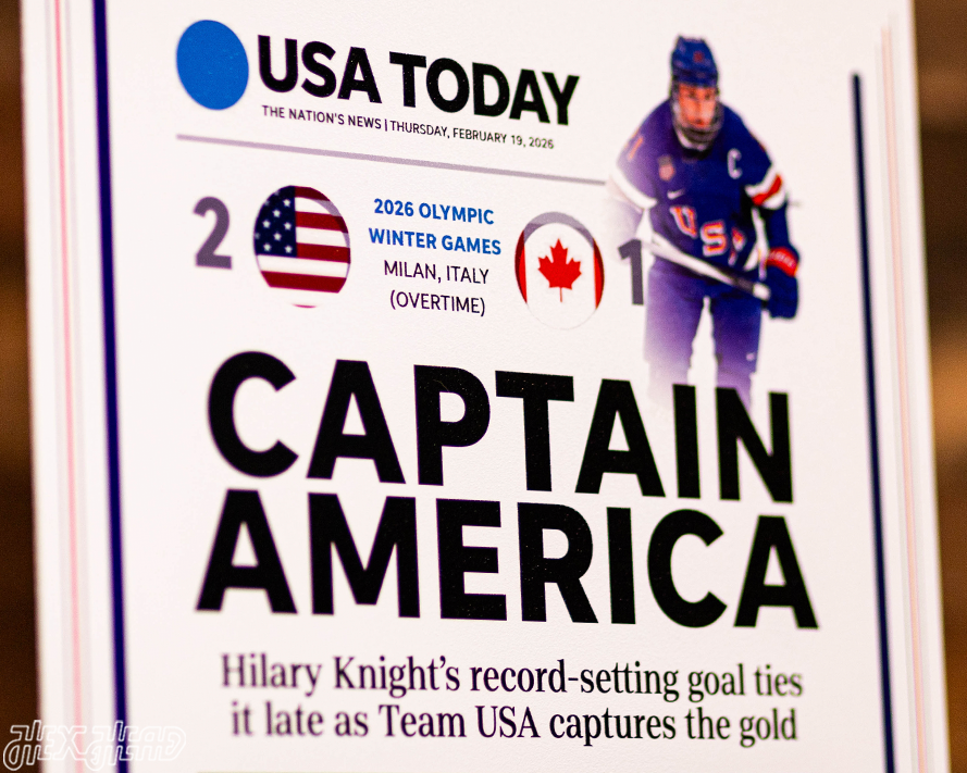 USA Today 2026 Olympic Women's Hockey Champions Front Page -- FEB 20, 2026