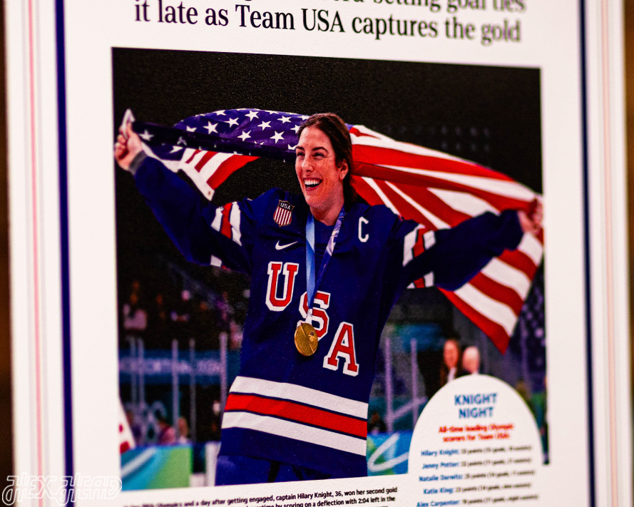 USA Today 2026 Olympic Women's Hockey Champions Front Page -- FEB 20, 2026
