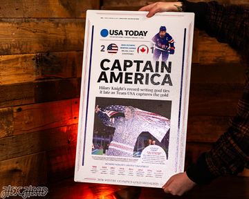 USA Today 2026 Olympic Women's Hockey Champions Front Page -- FEB 20, 2026