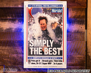 Boston Herald New England Patriots 2005 Super Bowl Front Page - FEB 7, 2005