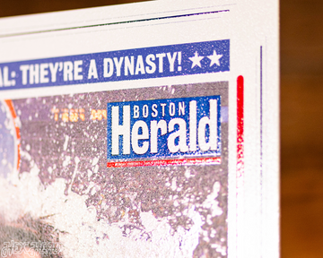 Boston Herald New England Patriots 2005 Super Bowl Front Page - FEB 7, 2005