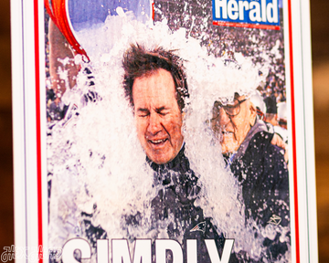 Boston Herald New England Patriots 2005 Super Bowl Front Page - FEB 7, 2005
