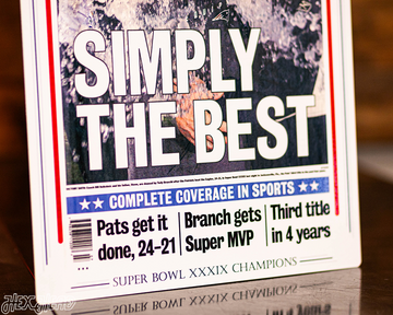 Boston Herald New England Patriots 2005 Super Bowl Front Page - FEB 7, 2005