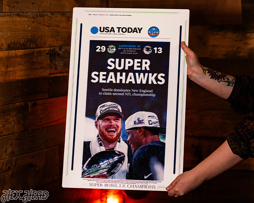 USA Today Seattle Seahawks Super Bowl LX CHAMPIONS! Front Page - FEB 9, 2026