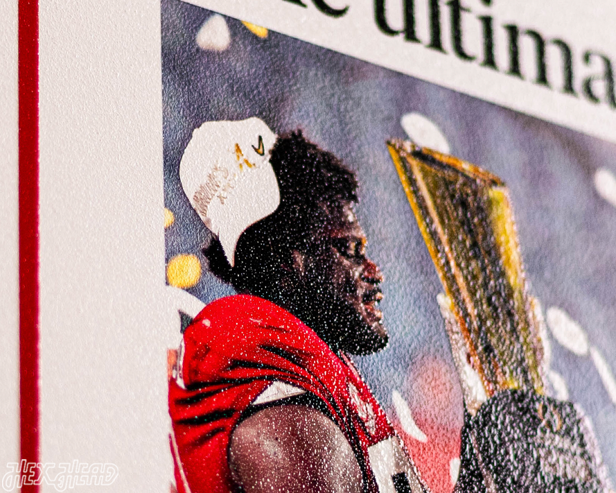 Birmingham News Crimson Tide 2021 Football National Champions Front Page - JAN 13, 2021