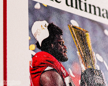 Birmingham News Crimson Tide 2021 Football National Champions Front Page - JAN 13, 2021