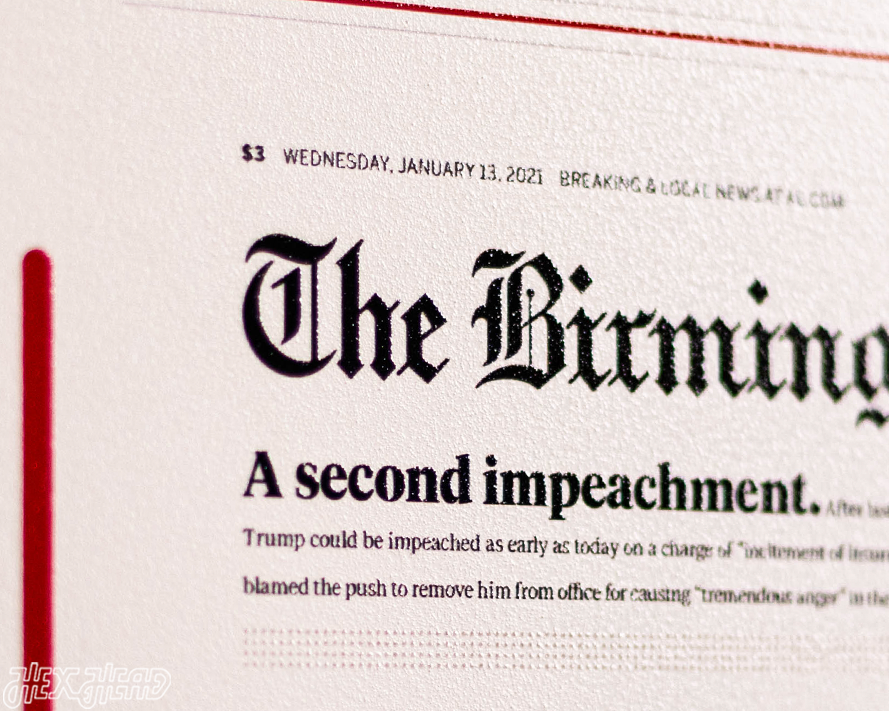 Birmingham News Crimson Tide 2021 Football National Champions Front Page - JAN 13, 2021