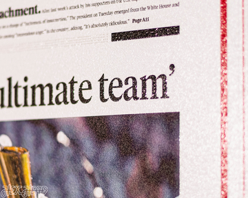 Birmingham News Crimson Tide 2021 Football National Champions Front Page - JAN 13, 2021