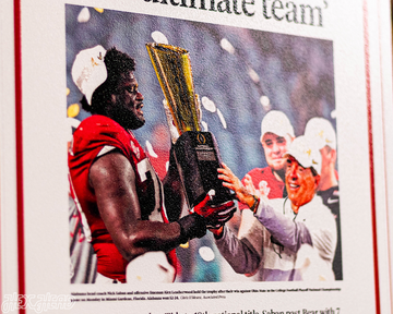 Birmingham News Crimson Tide 2021 Football National Champions Front Page - JAN 13, 2021