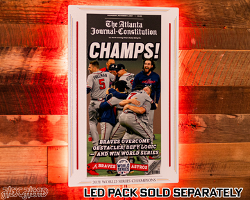 The Atlanta Journal Constitution Braves 2021 WORLD SERIES Front Page - NOV 3, 2021