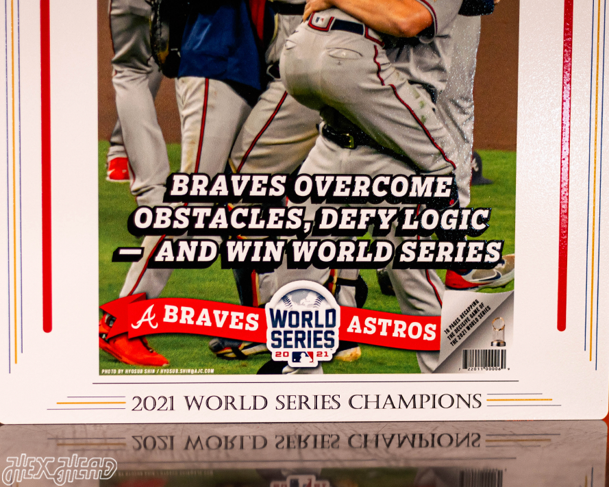 The Atlanta Journal Constitution Braves 2021 WORLD SERIES Front Page - NOV 3, 2021