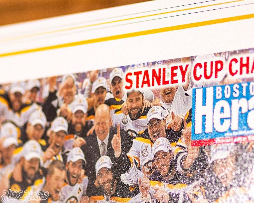 Boston Herald Bruins 2011 Stanley Cup Front Page - FEB 6, 2011