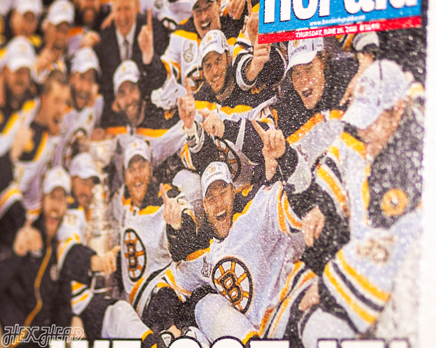 Boston Herald Bruins 2011 Stanley Cup Front Page - FEB 6, 2011