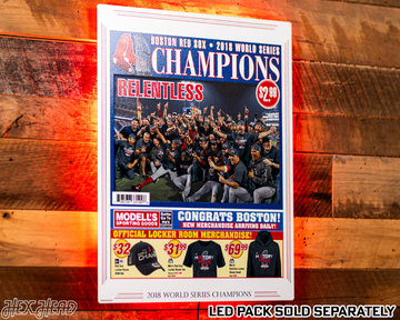 Boston Herald Red Sox 2018 World Series Front Page - OCT 29, 2018