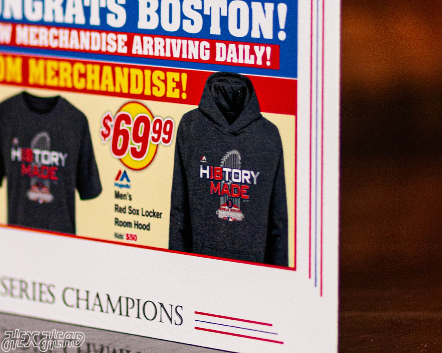 Boston Herald Red Sox 2018 World Series Front Page - OCT 29, 2018