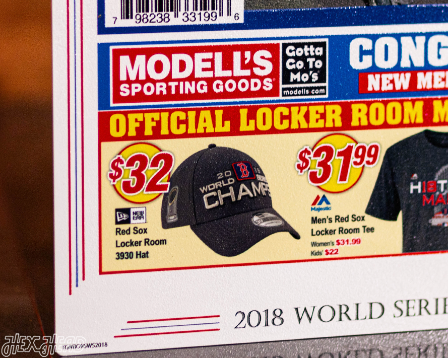 Boston Herald Red Sox 2018 World Series Front Page - OCT 29, 2018