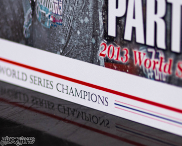 Boston Herald Red Sox 2013 World Series Front Page - OCT 31, 2013