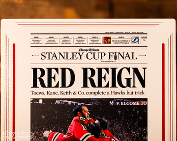 Chicago Tribune Blackhawks 2015 STANLEY CUP Front Page - JUNE 16, 2015