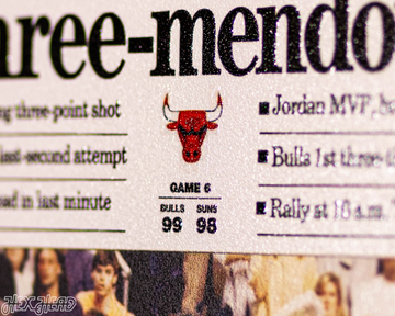 Chicago Tribune Bulls 1993 NBA FINALS Front Page - JUNE 21, 1993
