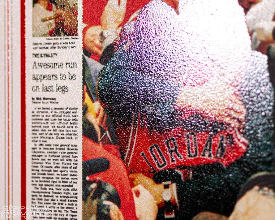 Chicago Tribune Bulls 1998 NBA FINALS Front Page - JUNE 15, 1998