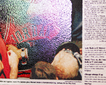 Chicago Tribune Bulls 1998 NBA FINALS Front Page - JUNE 15, 1998