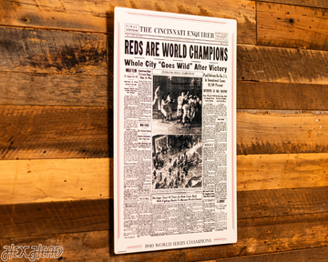 The Cincinnati Enquirer Reds 1940 WORLD SERIES Front Page - OCT 9, 1940