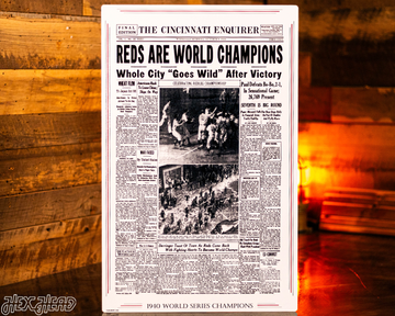The Cincinnati Enquirer Reds 1940 WORLD SERIES Front Page - OCT 9, 1940