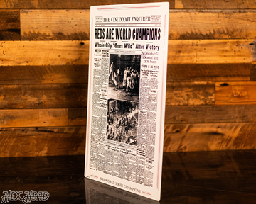 The Cincinnati Enquirer Reds 1940 WORLD SERIES Front Page - OCT 9, 1940