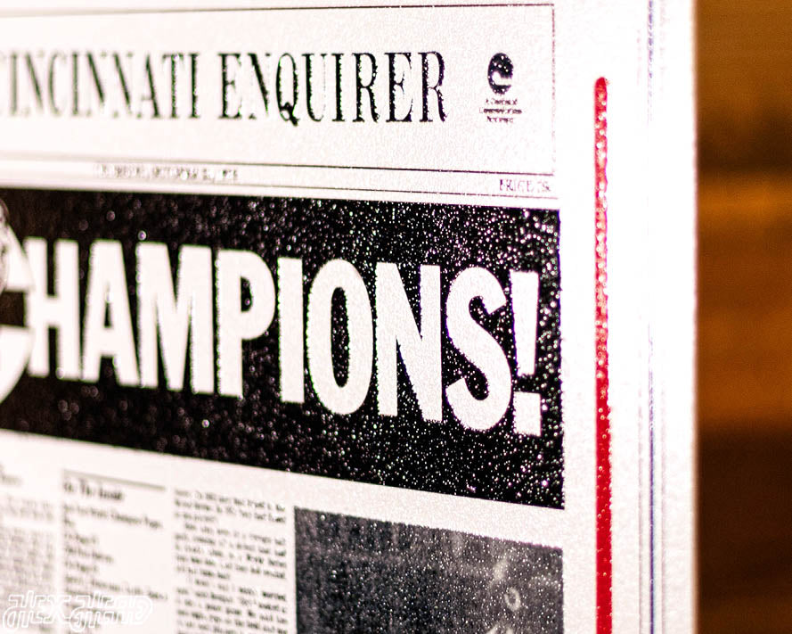 The Cincinnati Enquirer Reds 1975 WORLD SERIES Front Page - OCT 23, 1975