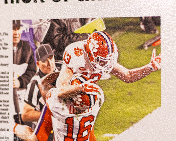 Greenville News Clemson Tigers 2016 Football National Champions Front Page - JAN 10, 2017