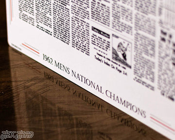 The Cincinnati Enquirer Bearcats 1962 Basketball National Champions Front Page - MAR 25, 1962