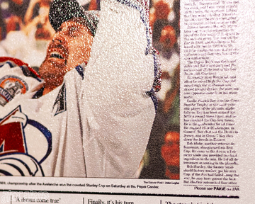 Sunday Denver Post Colorado Avalanche 2001 STANLEY CUP Front Page - JUNE 10, 2001
