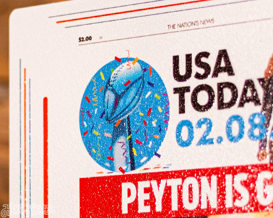 USA Today Denver Broncos 2016 Super Bowl Front Page - FEB 8, 2016