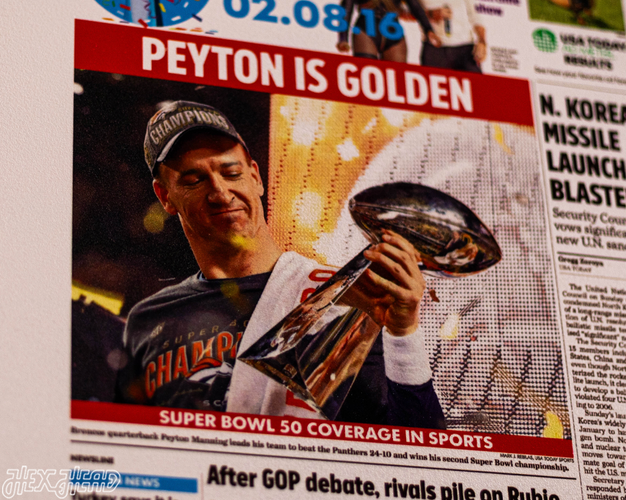 USA Today Denver Broncos 2016 Super Bowl Front Page - FEB 8, 2016