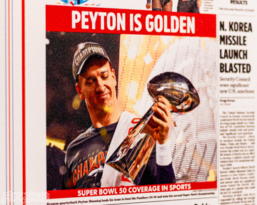 USA Today Denver Broncos 2016 Super Bowl Front Page - FEB 8, 2016