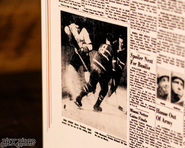 Detroit Free Press Red Wings 1954 Stanley Cup Front Page - APRIL 17, 1954