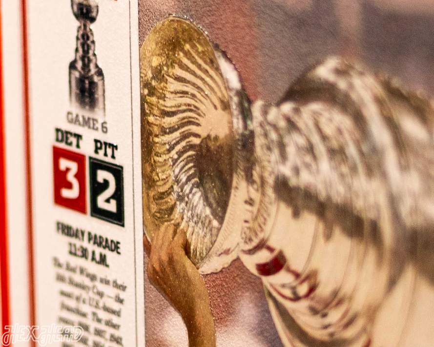 Detroit Free Press Red Wings 2008 Stanley Cup Front Page - JUNE 5, 2008